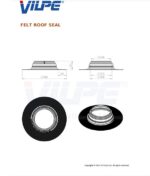 Vilpe Felt Roofseal уплотнители Ø350-400 — изображение 2
