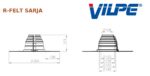 Vilpe R-Felt sarja Ø 110-170mm - Image 2