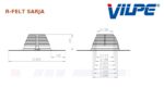 Vilpe R-Felt sarja Ø 160-250mm - Image 2